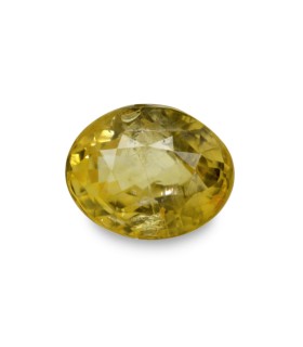 5.08 cts Unheated Natural Yellow Sapphire (Pukhraj)