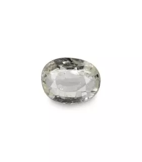 2.48 cts Unheated Natural White Sapphire (White Pukhraj)
