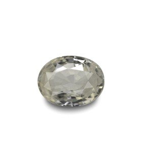 2.54 cts Unheated Natural White Sapphire (White Pukhraj)