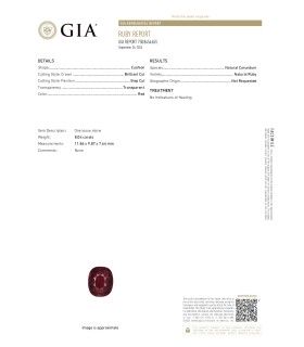 8.04 cts Unheated Natural Ruby - Manak (SKU:90148682)