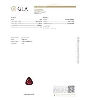 3.06 cts Unheated Natural Ruby - Manak (SKU:90148699)