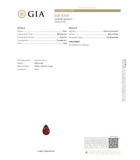 3 cts Unheated Natural Ruby - Manak (SKU:90148705)