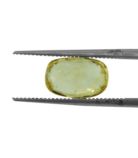 2.33 cts Natural White Sapphire (White Pukhraj)