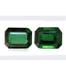 2.78 cts Natural Emerald (Panna) - Earring Pair