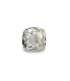 3.01 cts Unheated Natural White Sapphire (White Pukhraj)