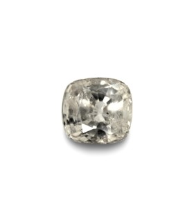 2.57 cts Unheated Natural White Sapphire (White Pukhraj)