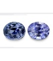 12.66 cts Unheated Natural Blue Sapphire (Neelam) - Earring Pair