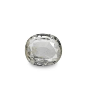 2.45 cts Unheated Natural White Sapphire (White Pukhraj)