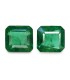 1.7 cts Natural Emerald (Panna) - Earring Pair