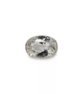 4.44 cts Unheated Natural White Sapphire (White Pukhraj)