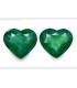 6.34 cts Natural Emerald (Panna) - Earring Pair