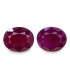 4.94 cts Unheated Natural Ruby (Manak) - Earring Pair