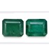 8.31 cts Natural Emerald (Panna) - Earring Pair