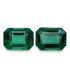 2.09 cts Natural Emerald (Panna) - Earring Pair