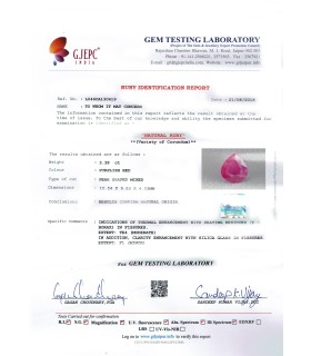5.6 cts Unheated Natural Ruby (Manak)