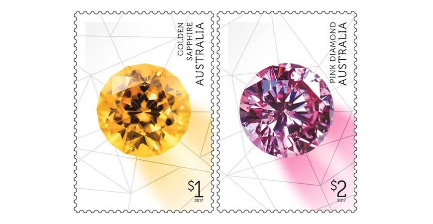 Australia Post Set to Release Eye-Catching Series of Gem Stamps